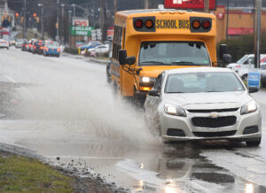 Wintry weekend ahead; school announce closings, delays